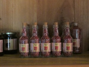 Pimenta rosa, produzida pelo Sitio Yawara